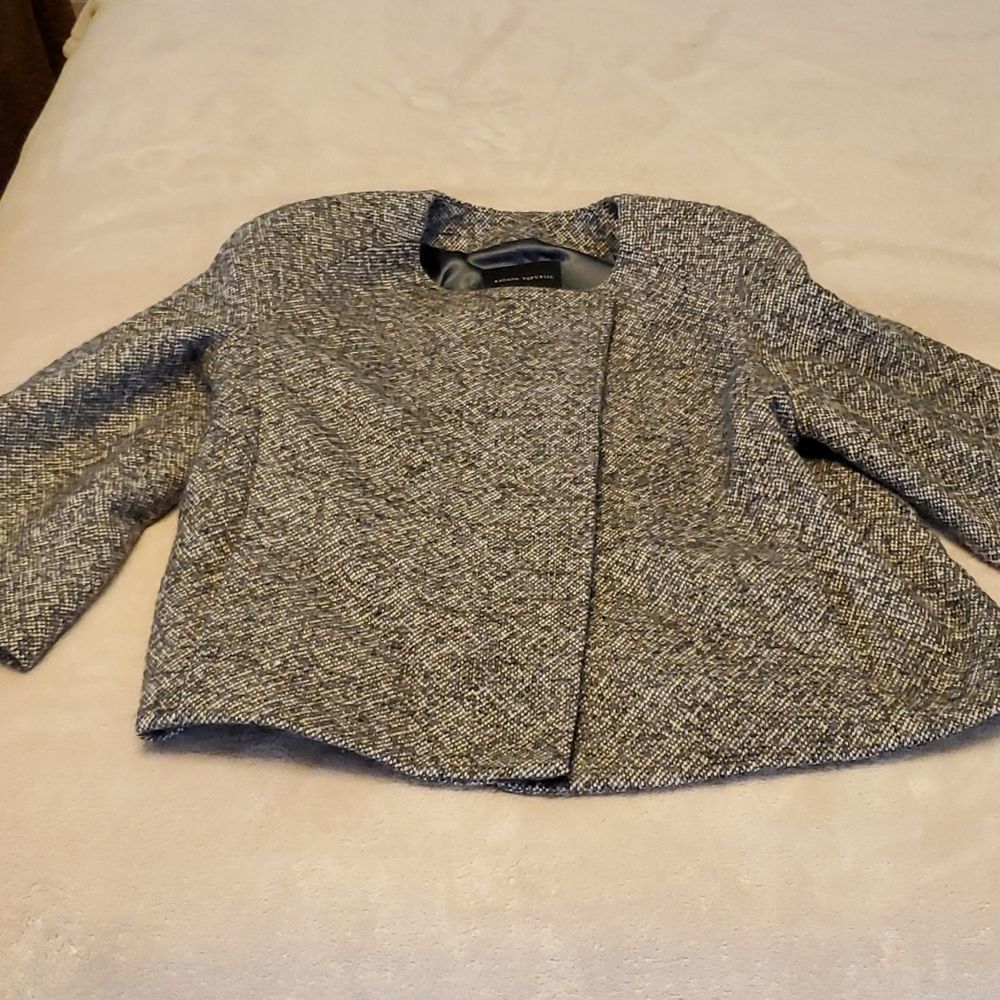 Banana Republic XL Wool women's jacket gray